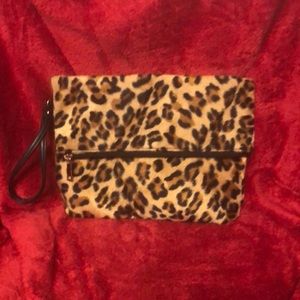 Cheetah Wristlet